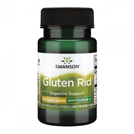 Swanson - Gluten Rid (Tolerase G, glutén-bontó enzim)100 mg (580,000 PPI/gr) - 90 db