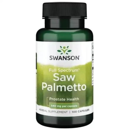 Swanson - Fűrészpálma (Saw Palmetto) 540 mg - 100 db