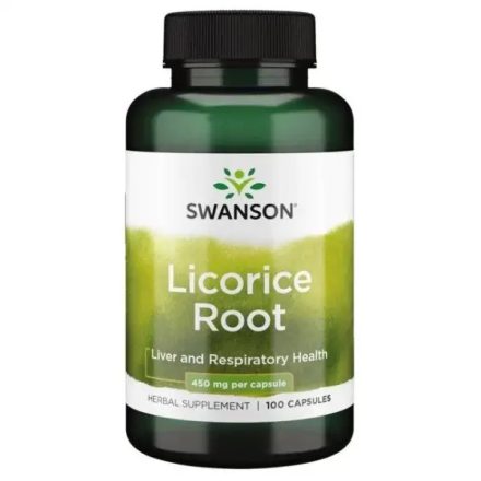 Swanson - Licorice Root/Édesgyökér 450 mg - 100 db